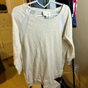 Vince Camuto Women's Cream Blouse size M